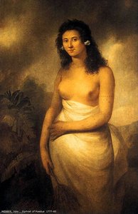 Portrait Of Poedua — John Webber, Romanticism
