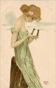 Girls With Good Luck Charms — Raphael Kirchner