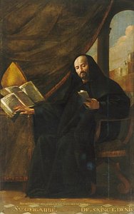 Portrait De L'abbé Suger — Simon Vouet