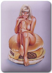 Barbiburger — Mel Ramos