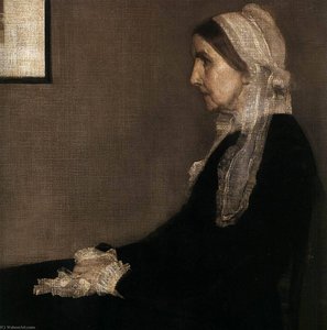 Die Mutter des Künstlers (Detail)