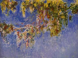 Wisteria 1 — Claude Monet, Impressionism