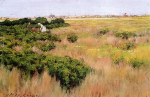 Landscape Near Coney Island — William Merritt Chase