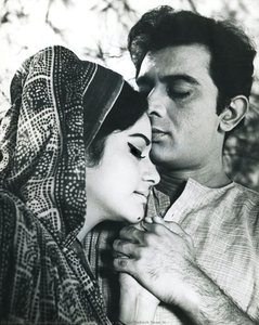 Aruna Irani and Mahesh Desai in 