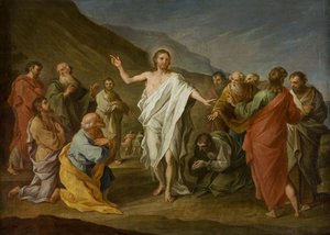 Christ Appearing To The Apostles After The Resurrection — Szymon Czechowicz