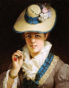 Young Girl with Carnation