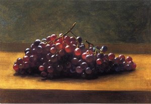 Grapes On A Tabletop — George Henry Hall