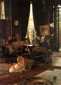 Hide And Seek — Jacques Joseph Tissot, Academicism
