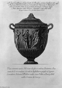 Urn Vase With Bacchae And Divinity — Giovanni Battista Piranesi, Neo-classicism
