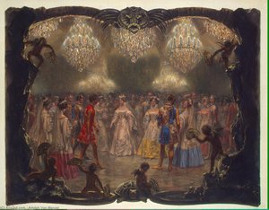 Ball In The New Palace. 1829 — Adolph Von Menzel
