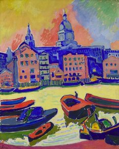 St. Paul's Cathedral Seen From The Thames — André Derain