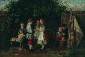 Children Playing - The Fortune Teller — Charles Hunt