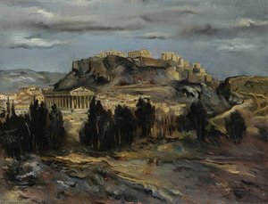 The Acropolis And Temple Of Hephaestus — Yiannis Spyropoulos