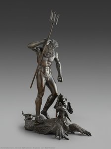 Neptune On A Sea-monster — Severo Da Ravenna
