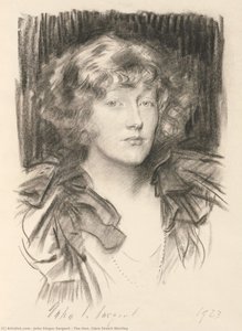 Die Ehrw. Clare Stuart Wortley — John Singer Sargent, Impressionistische Brillanz