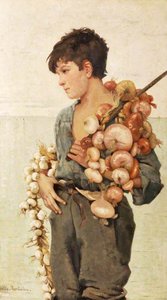 A Venetian Boy Onion Seller