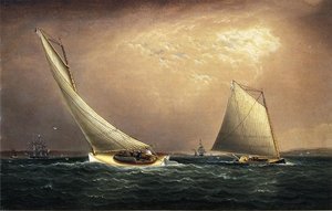 New York Bay — James Edward Buttersworth