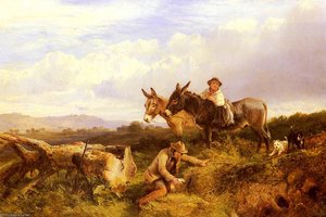 Ferreting In Surrey — George Cole Senior