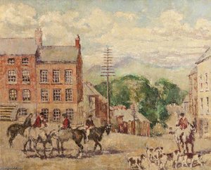 The Hillsborough Hunt — William Conor