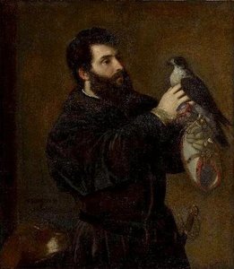 Giorgio Cornaro With A Falcon — Titian