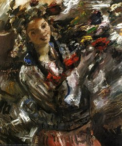 Flora — Lovis Corinth, Post-impressionism