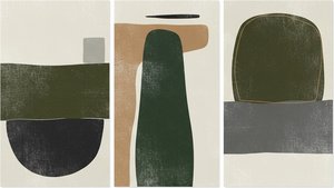 Monolithic Echoes In Earth And Slate: A Meditative Triptych Of Silent Permanence — Laurent Fabre