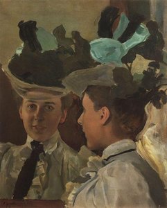 Lady At The Mirror — Konstantin Andreevic Somov