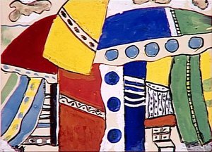 Deauville — Фернан Леже, Cubist Abstraction