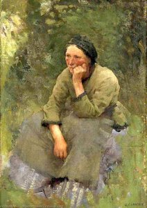 A Moment S Rest — Sir George Clausen