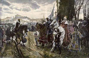 Eroberung Granadas — Francisco Pradilla Ortiz