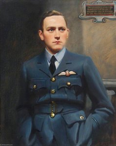 The Young Airman Author Of 'an Airman's Letter To His Mother' (flying Officer Vivian A. W. Rosewarne, 1916–1940) — Frank O. Salisbury, Academic Painting