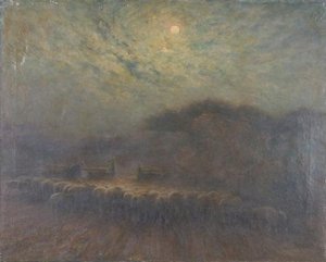 TROUPEAU AU CLAIR DE LUNE
