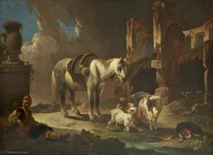 The Shepherd And His Horse — Philipp Peter Roos