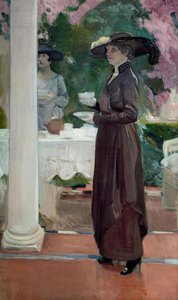 Taking Tea — Joaquín Sorolla Y Bastida