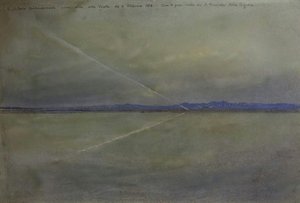 Bombardamento Aereo Della Costa Veneta — Giulio Aristide Sartorio