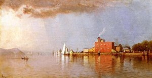 Along The Hudson — Alfred Thompson Bricher