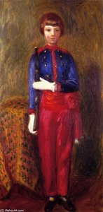 Lenna As Toy Soldier — William James Glackens
