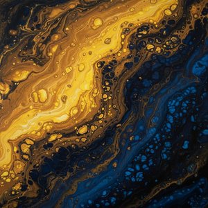 Celestial Convergence: An Eternal Dance Of Gilded Cells And Midnight Shadows — Christian Noiret