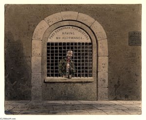A Debtor In Fleet Street Prison Ths