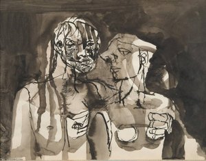 Two Figures — John Keith Vaughan
