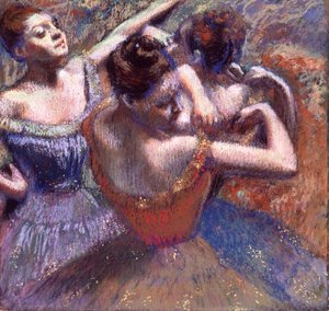 Dancers — Edgar Degas, Impressionist Painting