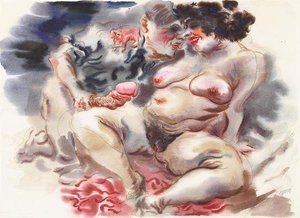 Erotic Scene 2 — George Grosz