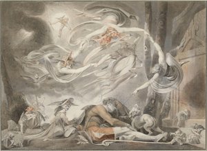 The Shepherd — Johann Heinrich Füssli, Romanticism