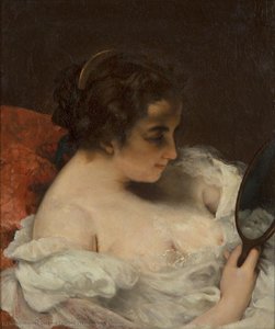 Woman with a Mirror
