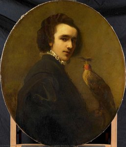 The Falconer, Christoffel Bisschop, 1850 - 1880