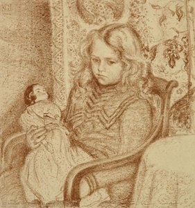 Girl With Doll — Georges Lemmen