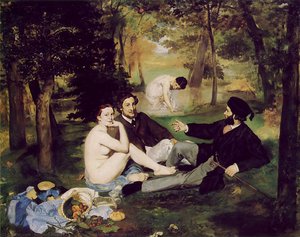 El Descanso En El Prado — Édouard Manet