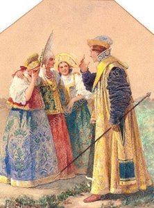 Flirting Boyar — Sergey Solomko