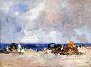 A Day At The Beach — Edward Henry Potthast