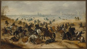 Battle On Vught Heath — Pieter Snayers